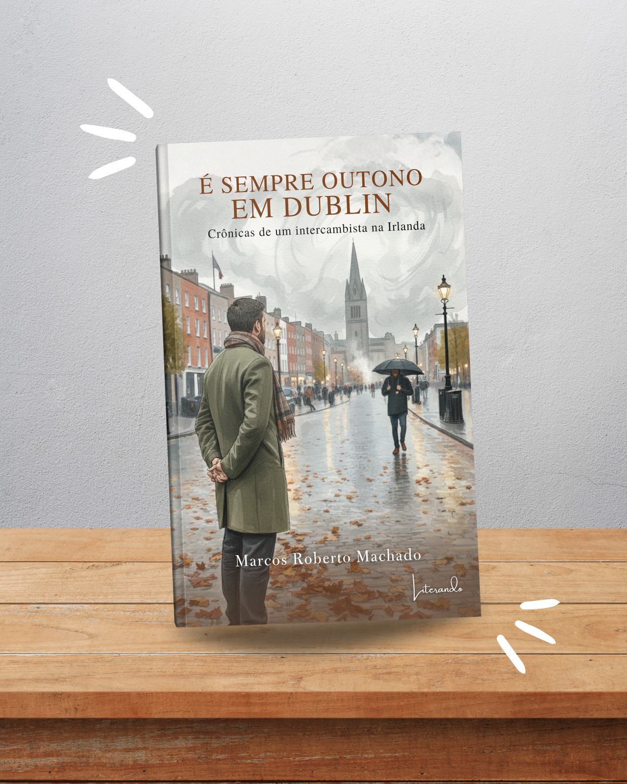 Capa de É Sempre Outono em Dublin